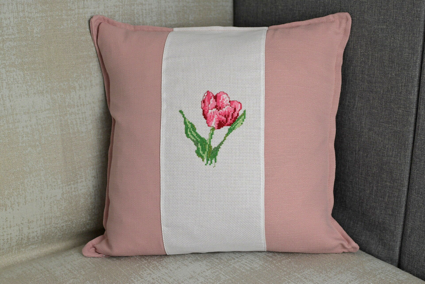 Floral Embroidered Pillows