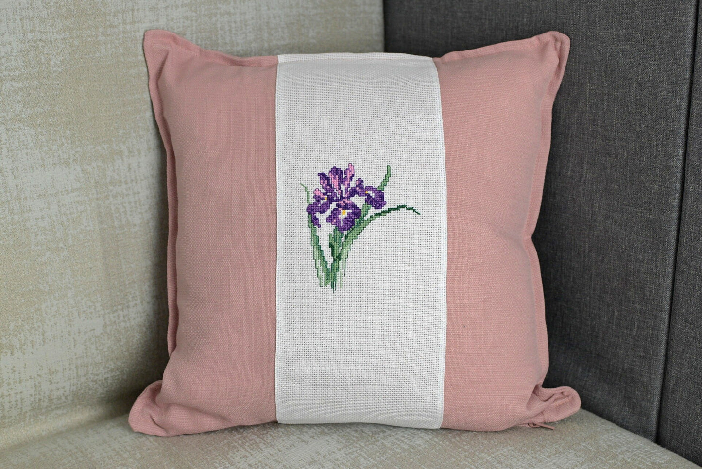 Floral Embroidered Pillows